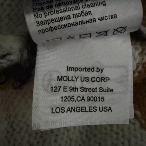 ASOS Multi-Color Striped Fuzzy Vest by Lili Sidonio - Picture 5 of 9